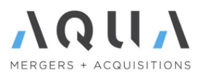 Aqua Mergers and Acquisitions Logo